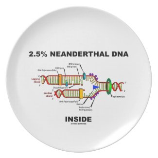 2.5% Neanderthal DNA Inside (DNA Replication) Plates