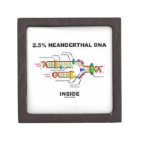 2.5% Neanderthal DNA Inside (DNA Replication) Premium Gift Boxes