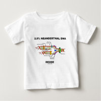2.5% Neanderthal DNA Inside (DNA Replication) T-shirt