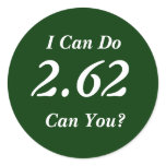 2.62 Anti Marathon Sticker  (Forest)