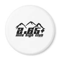 2.65+ Mile High Club Refrigerator Magnet