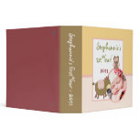 2.8" Photo Binder Scrapbook Abby's Farm Pink Girly