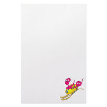 2 Aliens on a coaster Stationery