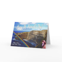 2. Awesome Cliffs of Moher Ireland St Patricks Day Cards