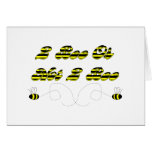 2 Bee Or Not 2 Bee Greeting Cards