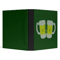 2 Beer Glasses Toast 2 St Patrick's Day The MUSEUM Binder