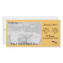 2 Bees Twins Photo Birth Announcement Custom Photo Card