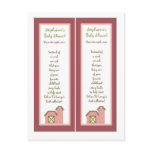 2 Book Marks Abbys Farm Pink Girly Barn Animal Cow Postcards