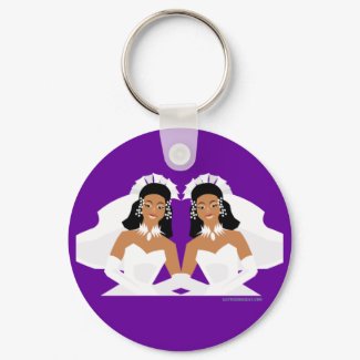 2 Brides Ethnic keychain