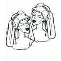 2 Brides Gay Marriage shirt