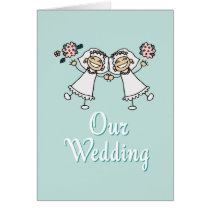 2 Brides cards