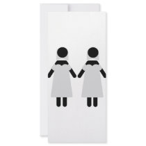2 brides icon rack cards