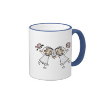 2 Brides mugs