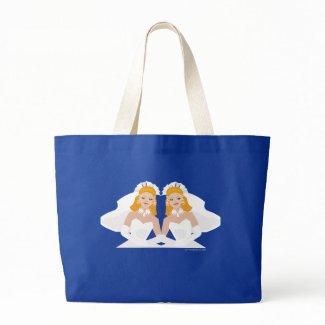 2 Brides Red Headed bag