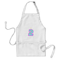 2 (Candle) aprons