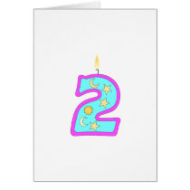 2 (Candle) cards