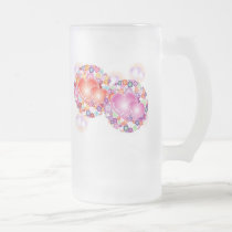 2 CIRCLE OF HEARTS & FLOWERS! 16oz. STEIN FOR HER mugs