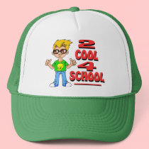 2 Cool 4 School hats by TheGalacticGroundhog 2 Cool 4 School hats