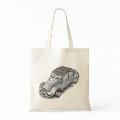2 cv citroen tote bag by simonianchris