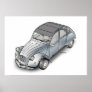 2 CV Citroen Posters