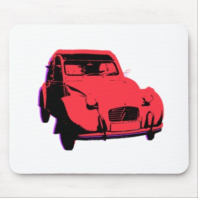 2 cv mouse pad by minjean
