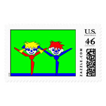 2 Dancers postage