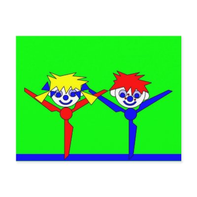 2 Dancers Postcard by lonvig