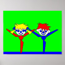 2 Dancers Posters