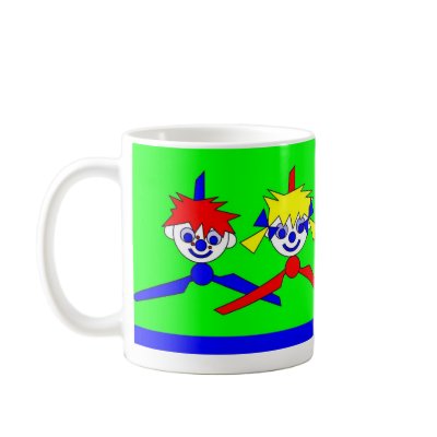 2 Dancers Springing Coffee Mug by lonvig