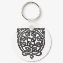 2 Dragons black chrome keychains