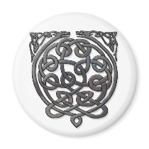2 Dragons black chrome magnets by arthistory 2 Dragons black chrome magnets