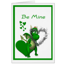 2.  Dragons Need Valentines Too! Card