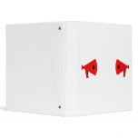2 dueling bullhorns 3 ring binder
