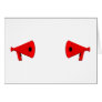 2 dueling bullhorns cards