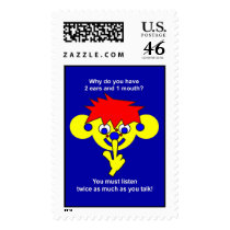 2 ears 1 mouth postage by lonvig 2 ears 1 mouth postage