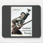 2 Emprunt De La Defense Nationale Mouse Pad