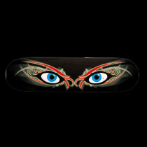 2 eyes-black-effect Skateboard skateboards