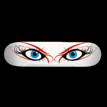 2 eyes-white Skateboard skateboards