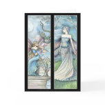 2 Fairy Bookmarks Card by Molly Harrison