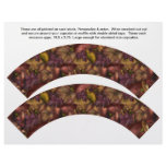 2 Fall Leaves Personalize Cupcake Wrappers flyers