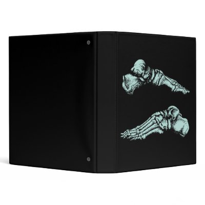 2 Feet Lateral Sea-Green 3 Ring Binder by alazon
