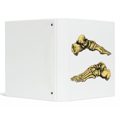 2 Feet Lateral Yellow Vinyl Binder by alazon