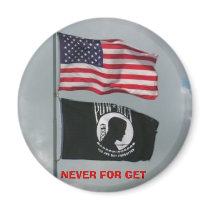 2 flages, NEVER FOR GET magnets by hootjb 2 flages, NEVER FOR GET magnets