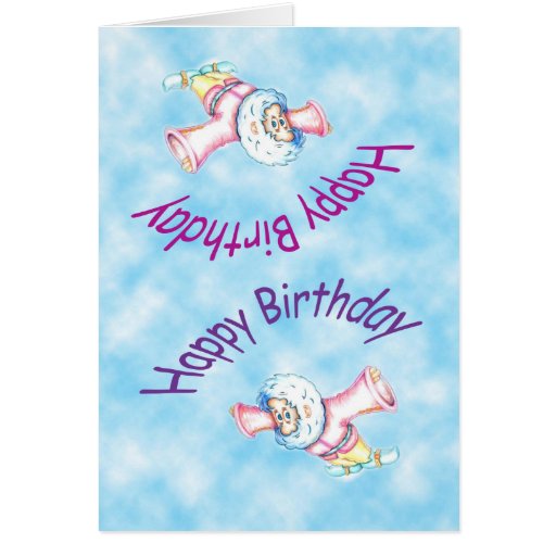 2 flying upside down dwarfs card zazzle 2 flying upside down dwarfs card zazzle