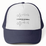 2 Forms Of Vitamin K (Chemical Molecules) Mesh Hats