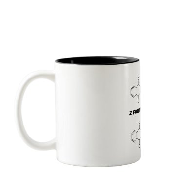 2 Forms Of Vitamin K (Chemical Molecules) Coffee Mugs by wordsunwords