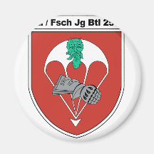 2. Fsch Jg Btl 251 Verbandsabzeichen Aufkleber 2.p Iman Para Frigorífico