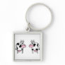 2 funny cows keychain