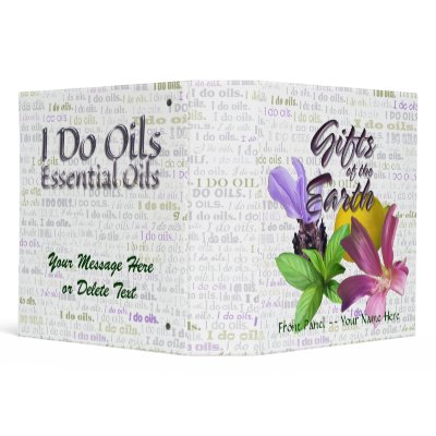 2" -- Gifts of the Earth Vinyl Binder by IDoOils