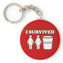 2 Girls 1 Cup Keychain